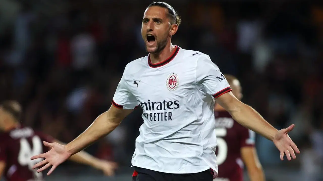 Adrien Rabiot Bersinar di Laga Perdana AC Milan Era Ruben Amorim, Cetak Gol dan Assist Lawan Torino